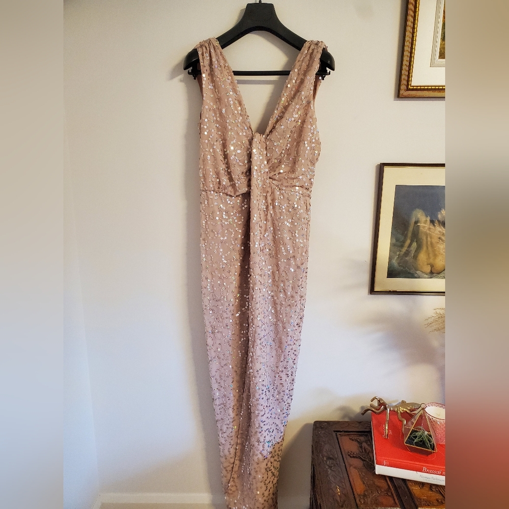 NWT ASOS Low Back Maxi